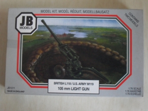 JB MODELS 1/76 1011 105mm FIELD GUN